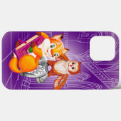 キツネとオウム Case-Mate iPhoneケース (裏面 (横))