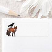 キツネとキツネ ラベル (インサイチュ)