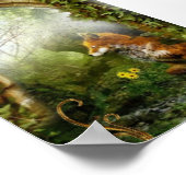 キツネとクロウ ポスター (角)