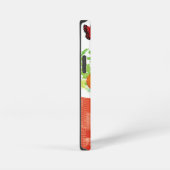 キツネとチョウ iPhoneケース (右側面)