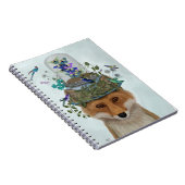 キツネとバタフライベルジャー ノートブック (右側)
