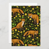 キツネとバターカップの黒 (正面/裏面)