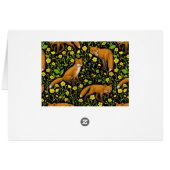 キツネとバターカップの黒 (裏面横)