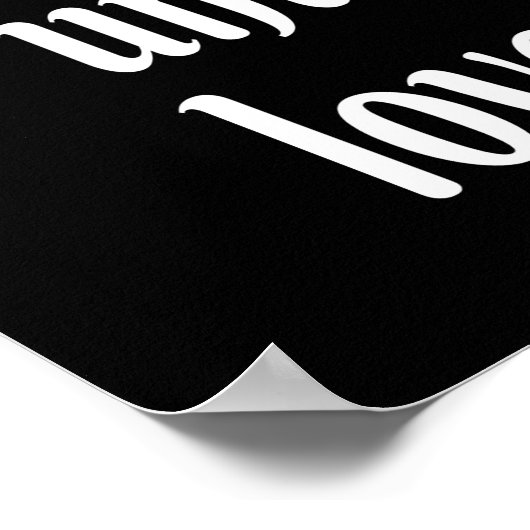 キツネとバニーカップル愛の平和の友人 ポスター (角)