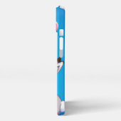 キツネとバニーラブ iPhoneケース (左側面)
