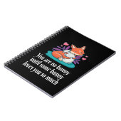 キツネとバニー夫婦が平和の友を愛 ノートブック (左側)