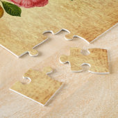 キツネとフローラデザイン ジグソーパズル (側面)