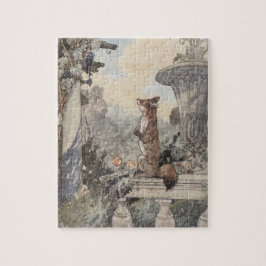 キツネとブドウのイソップ ジグソーパズル