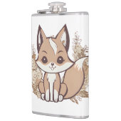 キツネとマグカの冒険 フラスク (左)