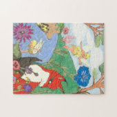 キツネと妖精のパズル ジグソーパズル (横)