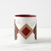 キツネと秋のトアドストオール マグカップ (中央)