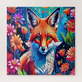 キツネと花 ジグソーパズル