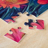 キツネと花 ジグソーパズル (側面)