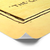 キツネと葡萄1887ウォルタークレーン ポスター (角)