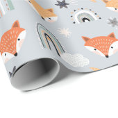 キツネと虹 ラッピングペーパー (ロールコーナー)