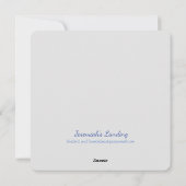 キツネと風 シーズンカード (裏面)