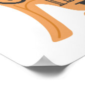 キツネのような賢い滞在 – Children's Art ポスター (角)