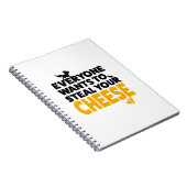 キツネのカラスは、皆があなたのチーズを盗みたい ノートブック (右側)