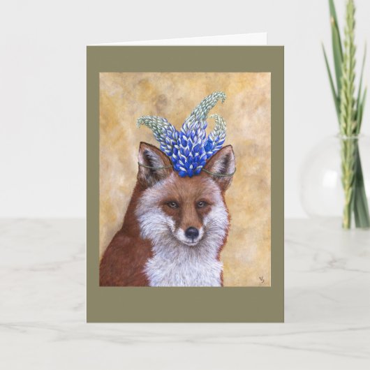 キツネのカードをビートライス カード (正面)