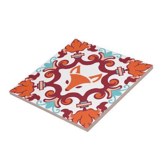 キツネのタイル タイル (側面)