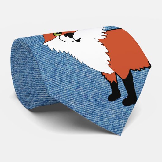 キツネのネクタイ ネクタイ (ロール)