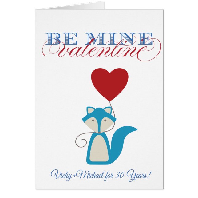 キツネのバレンタイン (正面)