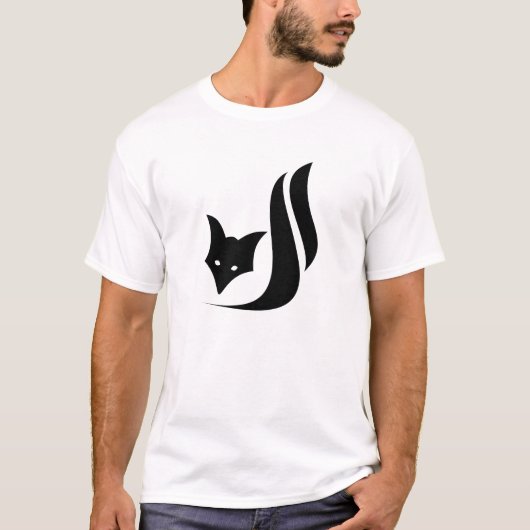 キツネのピクトグラムのTシャツ Tシャツ (正面)