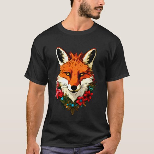 キツネのファン Tシャツ (正面)