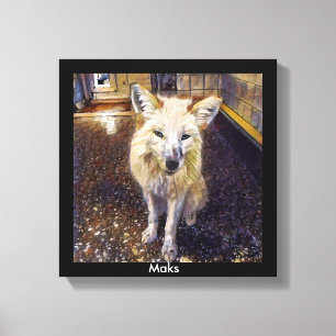 キツネのプリント- Maks キャンバスプリント