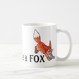 キツネのマグのように熱狂する コーヒーマグカップ