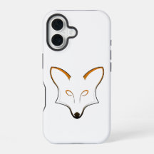 キツネのロゴ iPhone 16ケース