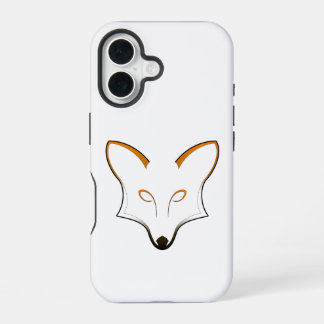 キツネのロゴ iPhone 16ケース