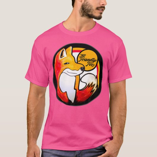 キツネのロフレンドリーゴ Tシャツ (正面)