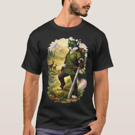 キツネの冒険者 Tシャツ
