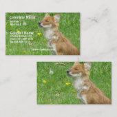 キツネの名刺 名刺 (正面/裏面)