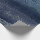 キツネの夜の神社ヴィンテージ浮世日本の絵 ラッピングペーパー (角)