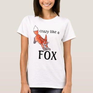 キツネの女性のように熱狂するTシャツに合います Tシャツ