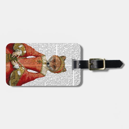 キツネの女王2 ラゲッジタグ (正面横)