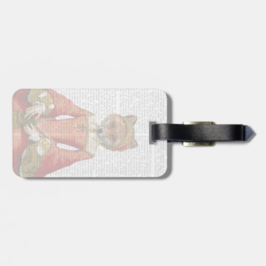 キツネの女王2 ラゲッジタグ (裏面横)