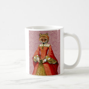 キツネの女王 コーヒーマグカップ