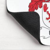 キツネの家紋 マウスパッド (コーナー)