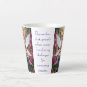 キツネの尾の花の妖精ラテマグ カフェラテマグ (正面)