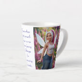 キツネの尾花の妖精のラテマグ カフェラテマグ (右アングル)