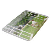 キツネの恐怖が庭を探検していた バスマット (アングル)