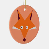 キツネの星 セラミックオーナメント (右)
