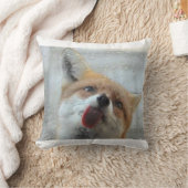 キツネの枕 クッション (ブランケット)
