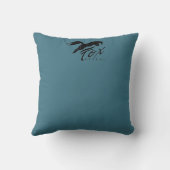 キツネの枕-愛孤 クッション (裏面)