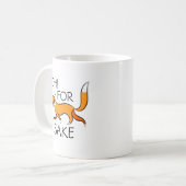 キツネの為のためのオハイオ州! コーヒーマグカップ (正面左)