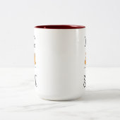 キツネの為のため ツートーンマグカップ (中央)