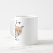 キツネの為のため! -マグ コーヒーマグカップ (正面左)